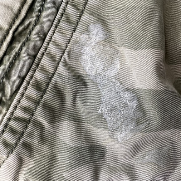 Abercrombie Fitch Sentinel Jacket Mens M Large Athletic Fit Green Camo Military - Picture 6 of 16